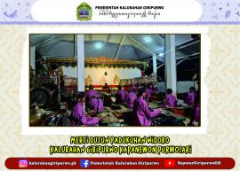 Wayangan Dalam rangka Merti Dusun Padukuhan Widoro 